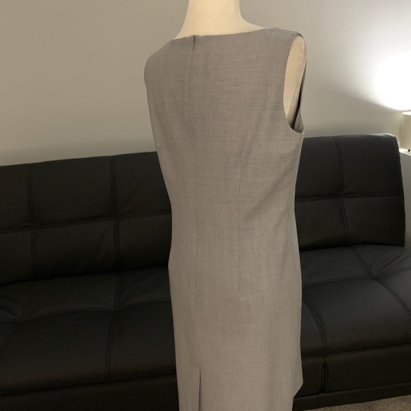 Liz Claiborne grey business sheath - Picture 3 of 4